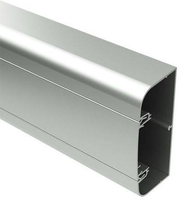 Кабель-канал алюминиевый In-Liner Aero 90х50 серый металлик